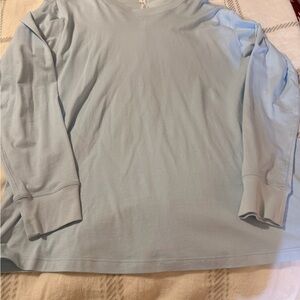 Lululemon Athletica Sky Blue Long Sleeve Top